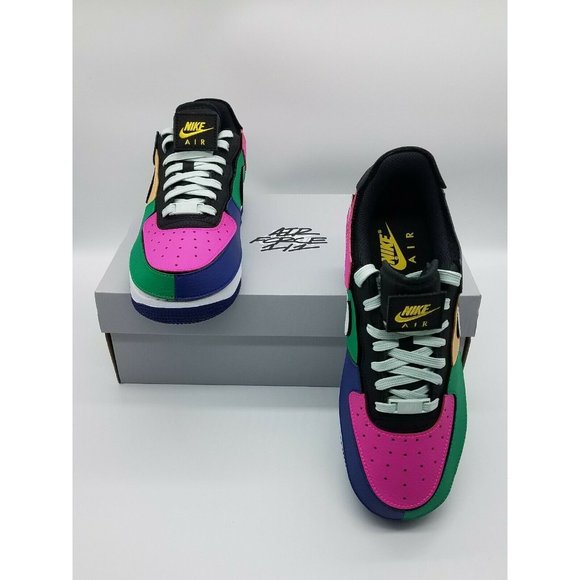 Nike Air Force 1/1 \'Black Multi-Color\' DB2576-001 main image 4
